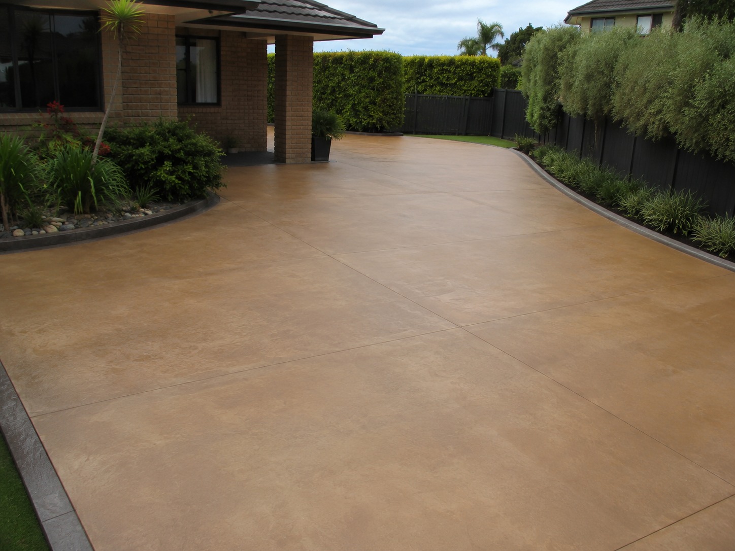 Coloured concrete contractors Waiheke