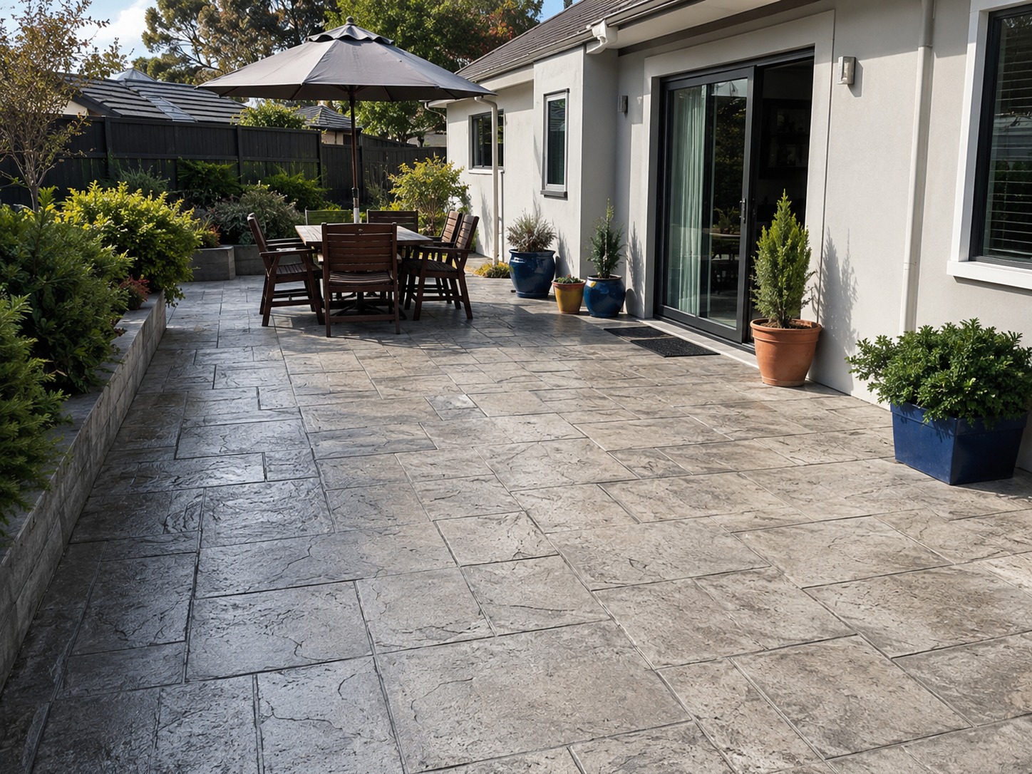Stamped concrete contractors Waiheke