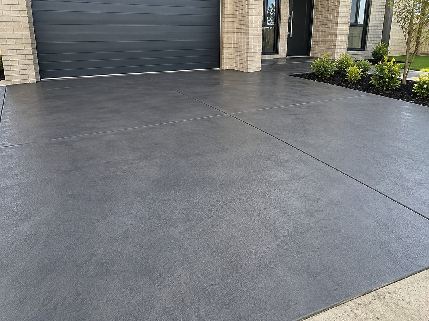 Coloured concrete in Waiheke