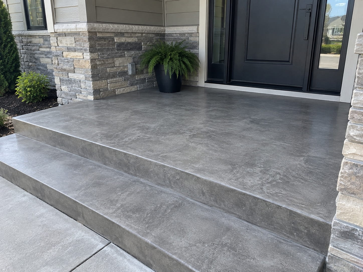 Concrete overlay in Waiheke